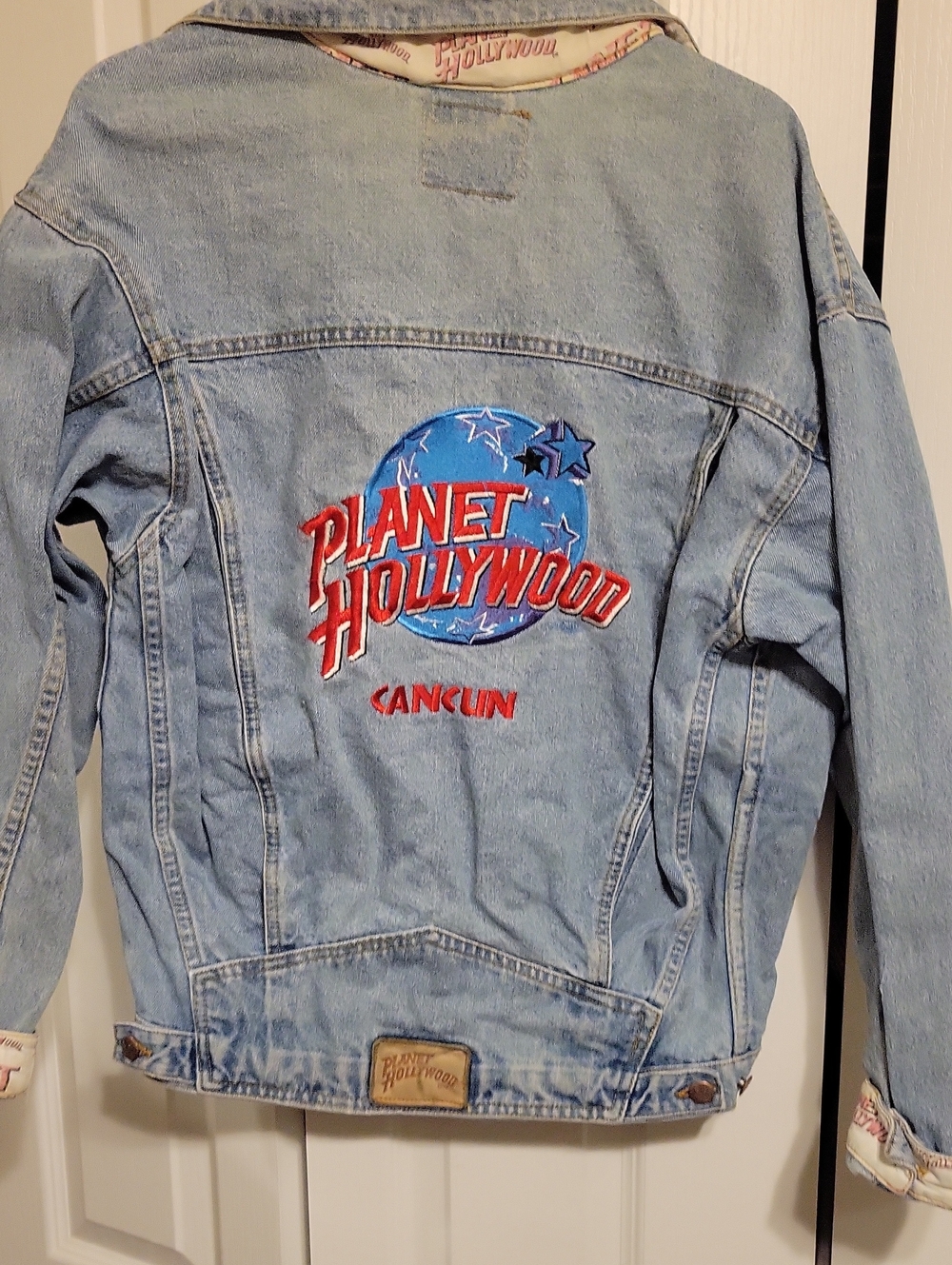Cancun Light Blue Denim Jacket Lg